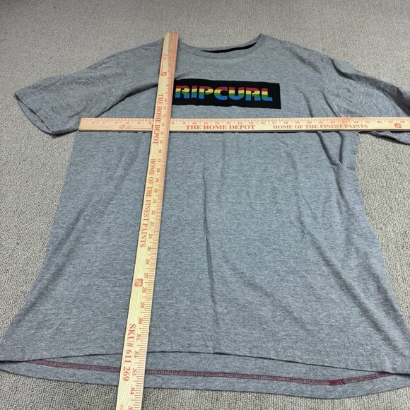 Ripcurl T-Shirt Men’s Gray Short Sleeve Size XXL - Picture 2 of 10